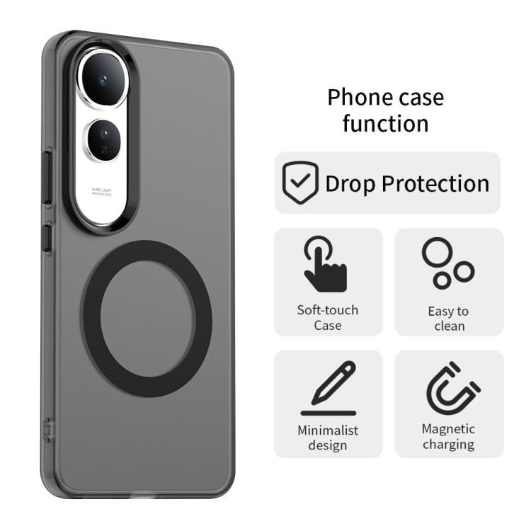 ILING Military Grade Case For Vivo V50 Lite 5G/4G – Shockproof With Metal Ring Kickstand & Magnetic Mount (Green)
