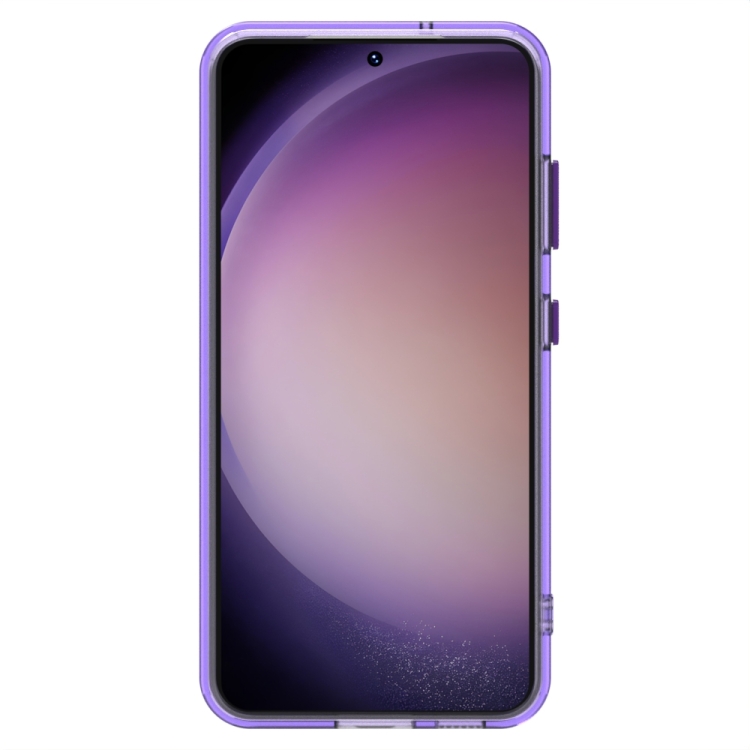 For Samsung Galaxy S23+ 5G Candy Magsafe PC Hybrid TPU Phone Case(Purple) For Samsung Galaxy S23+ 5G Candy Magsafe PC Hybrid TPU Phone Case(Purple)