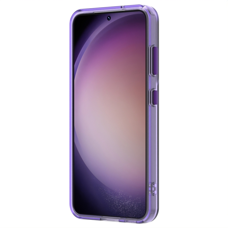 For Samsung Galaxy S23+ 5G Candy Magsafe PC Hybrid TPU Phone Case(Purple) For Samsung Galaxy S23+ 5G Candy Magsafe PC Hybrid TPU Phone Case(Purple)
