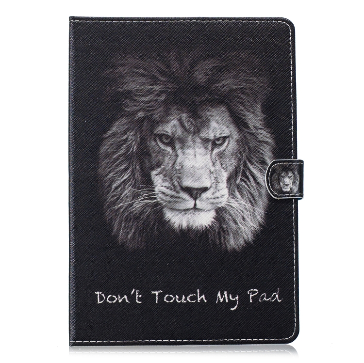 For iPad Pro 10.5 Stitching Horizontal Flip Leather Case with Holder & Card Slots & Sleep / Wake-up Function(Lion) For iPad Pro 10.5 Stitching Horizontal Flip Leather Case with Holder & Card Slots & Sleep / Wake-up Function(Lion)
