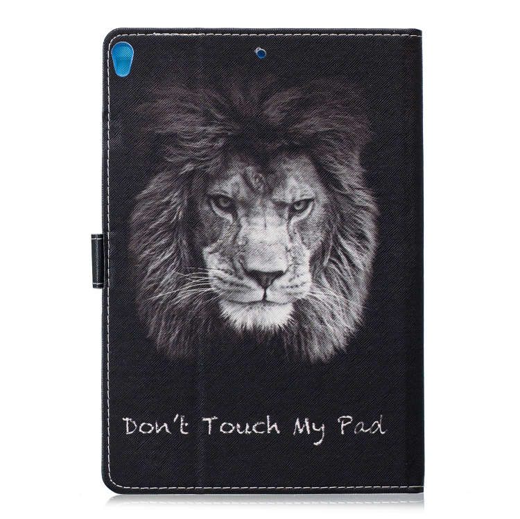For iPad Pro 10.5 Stitching Horizontal Flip Leather Case with Holder & Card Slots & Sleep / Wake-up Function(Lion) For iPad Pro 10.5 Stitching Horizontal Flip Leather Case with Holder & Card Slots & Sleep / Wake-up Function(Lion)