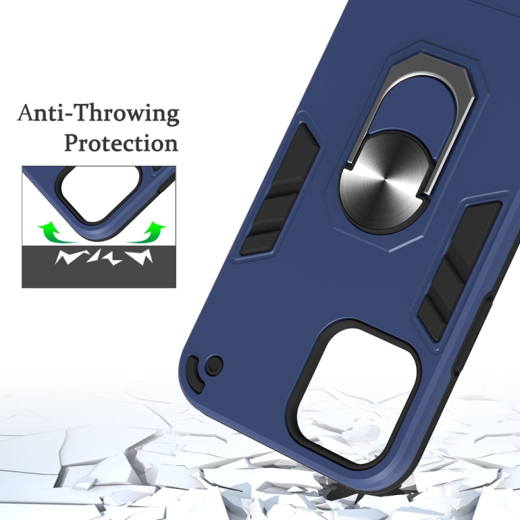 For iPhone 12 / 12 Pro Armour Series PC + TPU Protective Case with Ring Holder(Black) For iPhone 12 / 12 Pro Armour Series PC + TPU Protective Case with Ring Holder(Black)