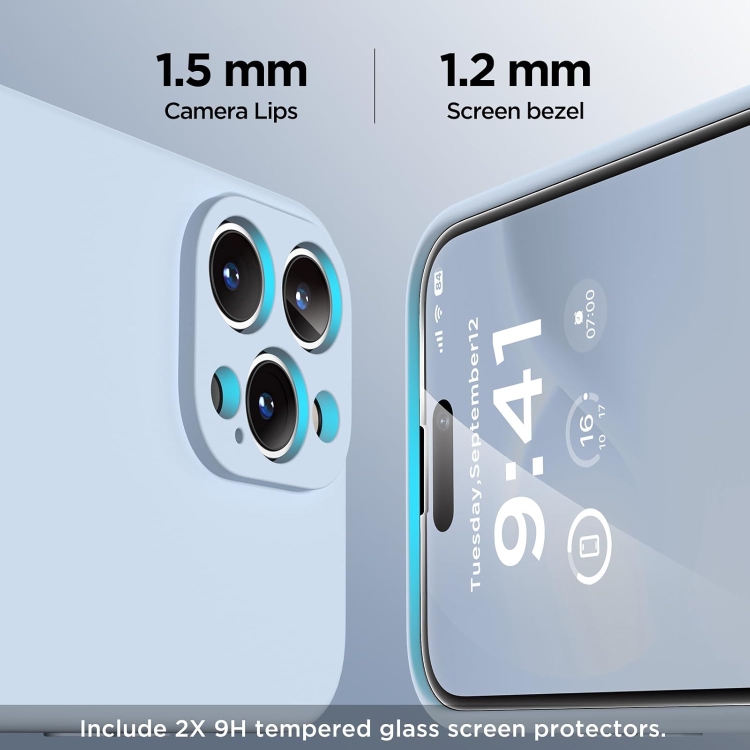 For iPhone 16 Plus Silicone Suction Cup MagSafe Phone Case with Screen Film(Sierra Blue) For iPhone 16 Plus Silicone Suction Cup MagSafe Phone Case with Screen Film(Sierra Blue)