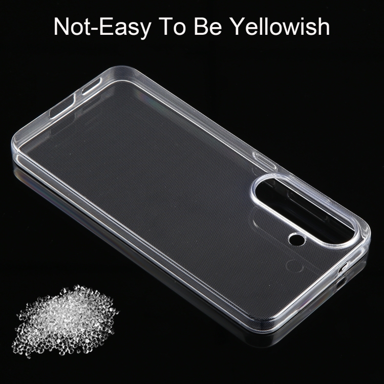 For Samsung Galaxy S25+ 5G Ultra-thin Transparent TPU Phone Case For Samsung Galaxy S25+ 5G Ultra-thin Transparent TPU Phone Case