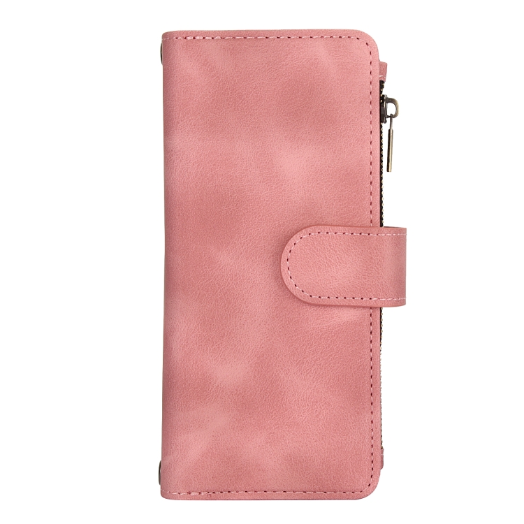 For Samsung Galaxy S21+ 5G Dream 9-Card Zipper Wallet RFID Leather Phone Case with Lanyard(Rose Gold) For Samsung Galaxy S21+ 5G Dream 9-Card Zipper Wallet RFID Leather Phone Case with Lanyard(Rose Gold)
