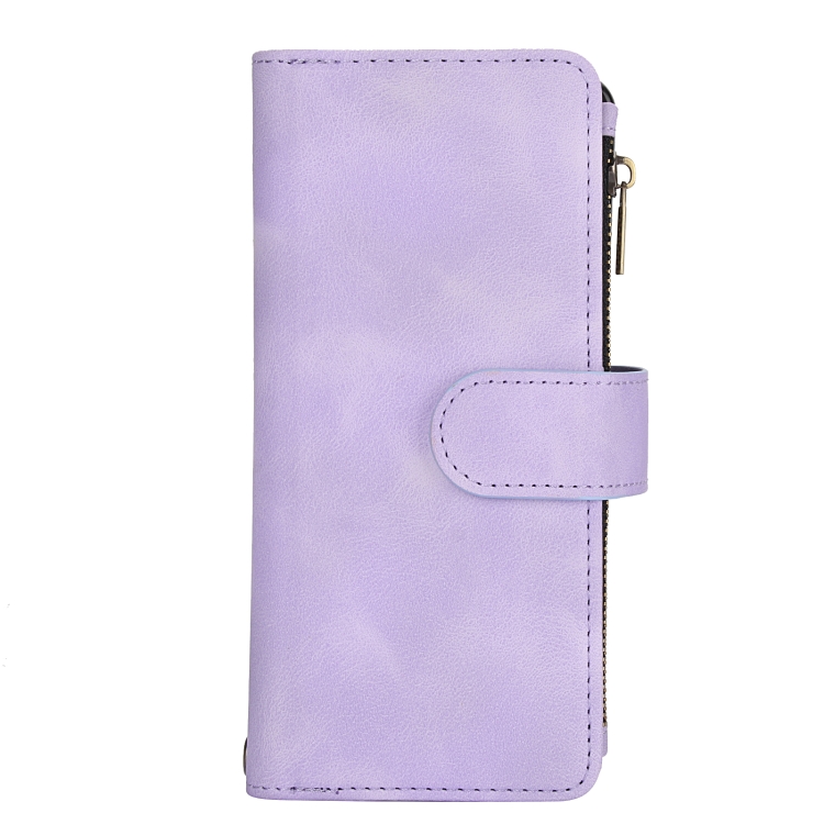 For Samsung Galaxy S22+ 5G Dream 9-Card Zipper Wallet RFID Leather Phone Case with Lanyard(Purple) For Samsung Galaxy S22+ 5G Dream 9-Card Zipper Wallet RFID Leather Phone Case with Lanyard(Purple)