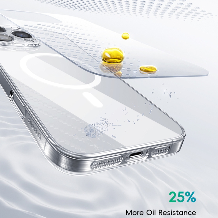 For iPhone 16 Pro Baseus Crystal Series Magsafe Magnetic Phone Case(Transparent) For iPhone 16 Pro Baseus Crystal Series Magsafe Magnetic Phone Case(Transparent)