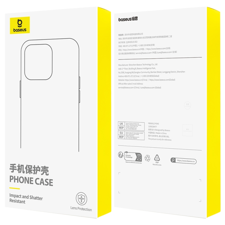 For iPhone 16 Pro Baseus SkyRing Series 360 Ring Holder Magsafe Phone Case(Transparent) For iPhone 16 Pro Baseus SkyRing Series 360 Ring Holder Magsafe Phone Case(Transparent)