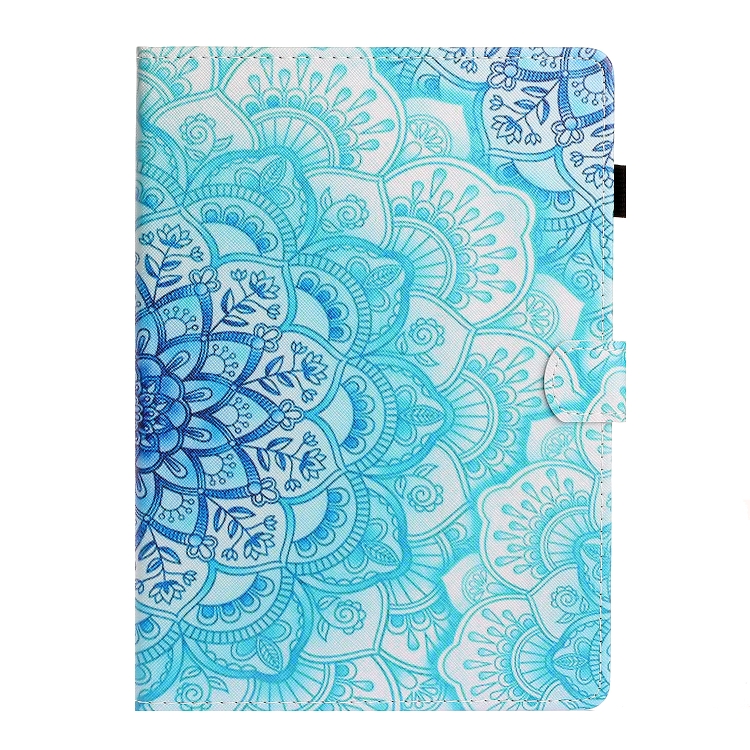 For iPad Pro 11 2018/2020 Colored Drawing Stitching Horizontal Flip Leather Tablet Case with Holder & Card Slots & Sleep / Wake-up Function(Datura Flowers) For iPad Pro 11 2018/2020 Colored Drawing Stitching Horizontal Flip Leather Tablet Case with Holder & Card Slots & Sleep / Wake-up Function(Datura Flowers)