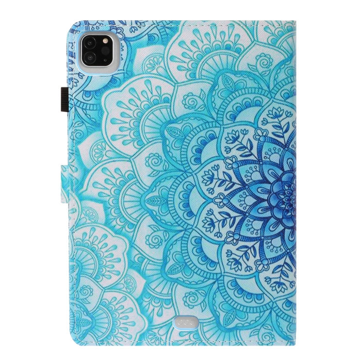 For iPad Pro 11 2018/2020 Colored Drawing Stitching Horizontal Flip Leather Tablet Case with Holder & Card Slots & Sleep / Wake-up Function(Datura Flowers) For iPad Pro 11 2018/2020 Colored Drawing Stitching Horizontal Flip Leather Tablet Case with Holder & Card Slots & Sleep / Wake-up Function(Datura Flowers)