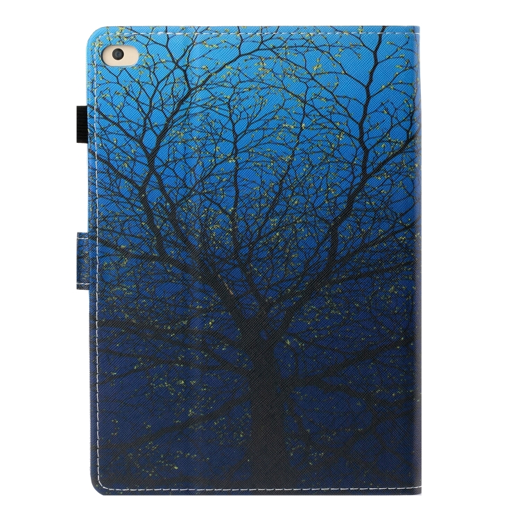 For iPad 9.7 (2017/2018) & Air 2 & Air Colored Drawing Stitching Horizontal Flip Leather Case with Holder & Card Slots & Sleep / Wake-up Function(Tree) For iPad 9.7 (2017/2018) & Air 2 & Air Colored Drawing Stitching Horizontal Flip Leather Case with Holder & Card Slots & Sleep / Wake-up Function(Tree)