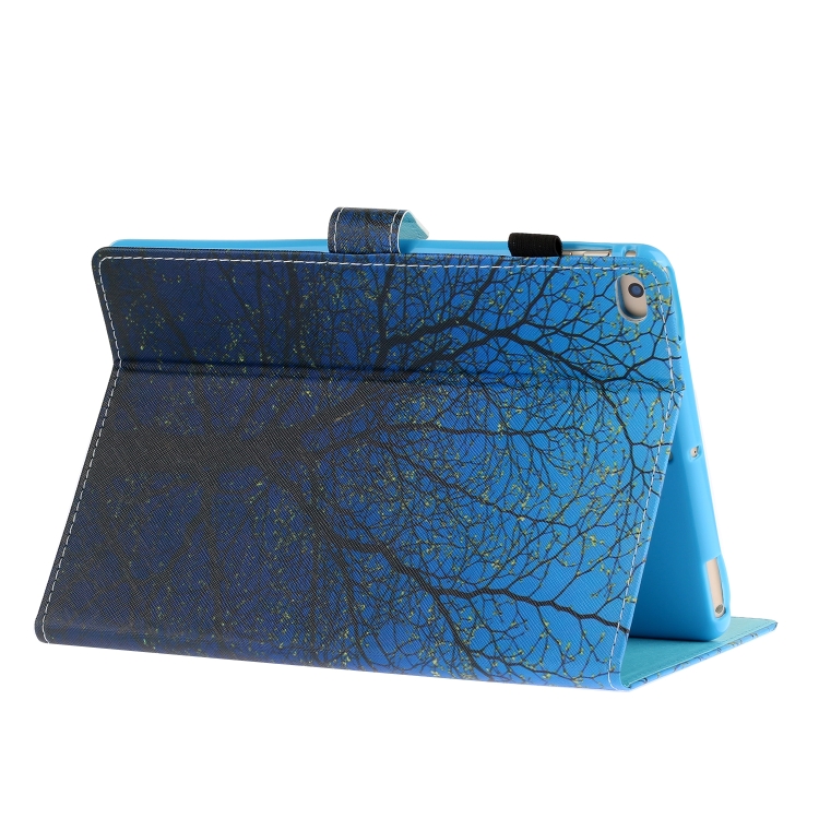For iPad 9.7 (2017/2018) & Air 2 & Air Colored Drawing Stitching Horizontal Flip Leather Case with Holder & Card Slots & Sleep / Wake-up Function(Tree) For iPad 9.7 (2017/2018) & Air 2 & Air Colored Drawing Stitching Horizontal Flip Leather Case with Holder & Card Slots & Sleep / Wake-up Function(Tree)