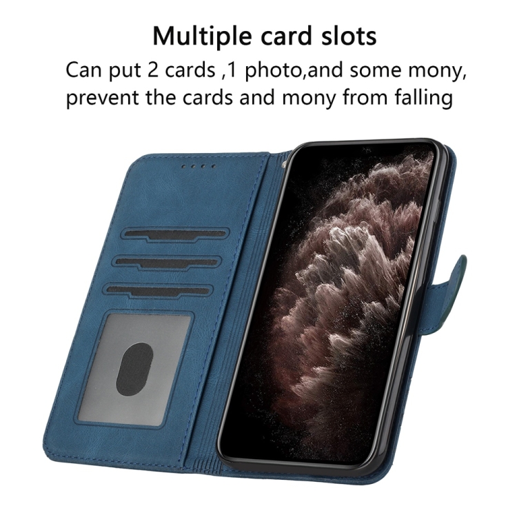 For Samsung Galaxy S25 5G Cubic Skin Feel Flip Leather Phone Case(Blue) For Samsung Galaxy S25 5G Cubic Skin Feel Flip Leather Phone Case(Blue)