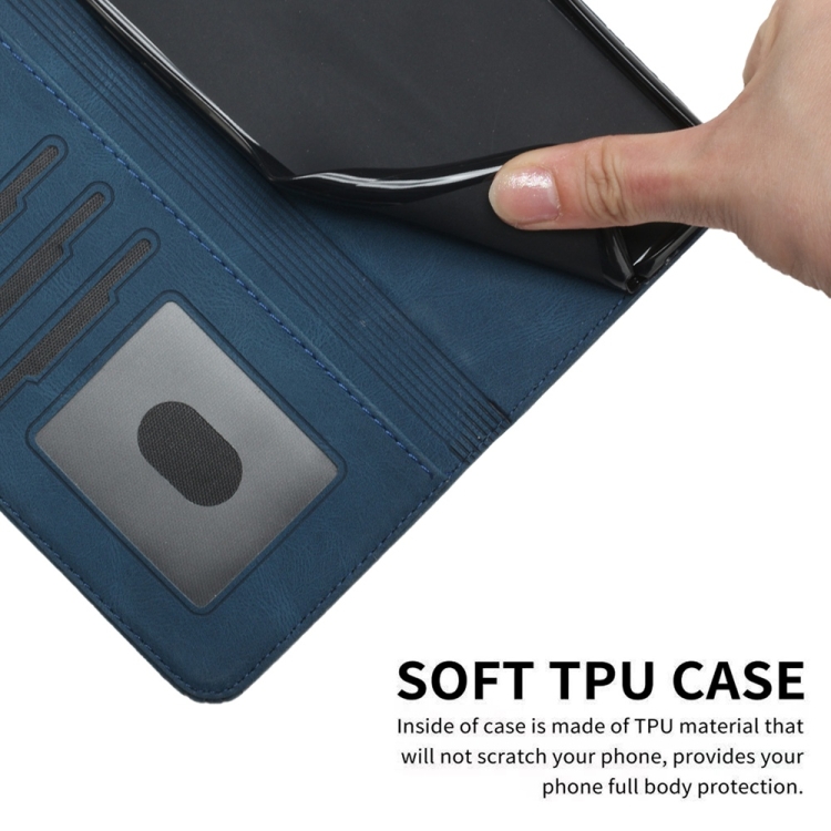 For Samsung Galaxy S25 5G Cubic Skin Feel Flip Leather Phone Case(Blue) For Samsung Galaxy S25 5G Cubic Skin Feel Flip Leather Phone Case(Blue)