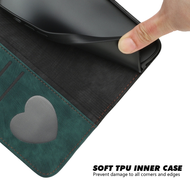 For Samsung Galaxy S25+ 5G Side Buckle Double Fold Hand Strap Leather Phone Case(Dark Green) For Samsung Galaxy S25+ 5G Side Buckle Double Fold Hand Strap Leather Phone Case(Dark Green)
