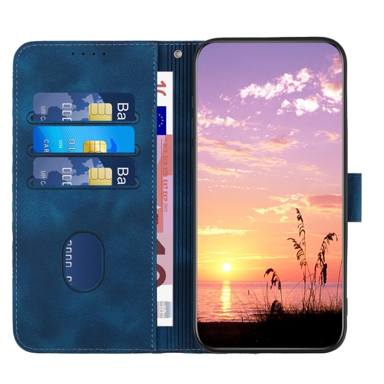 For Samsung Galaxy S25+ 5G YX0060 Elephant Head Embossed Phone Leather Case with Lanyard(Royal Blue) For Samsung Galaxy S25+ 5G YX0060 Elephant Head Embossed Phone Leather Case with Lanyard(Royal Blue)