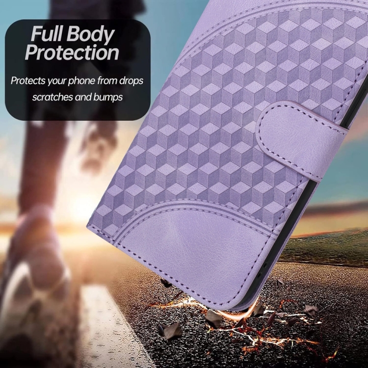 For Samsung Galaxy S25 Ultra 5G YX0060 Elephant Head Embossed Phone Leather Case with Lanyard(Light Purple) For Samsung Galaxy S25 Ultra 5G YX0060 Elephant Head Embossed Phone Leather Case with Lanyard(Light Purple)