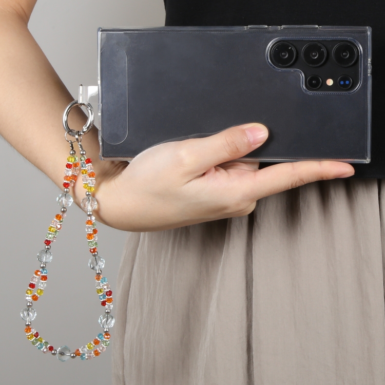 Mobile Phone Anti-lost Gorgeous Bead Chain Short Lanyard(Colorful) Mobile Phone Anti-lost Gorgeous Bead Chain Short Lanyard(Colorful)