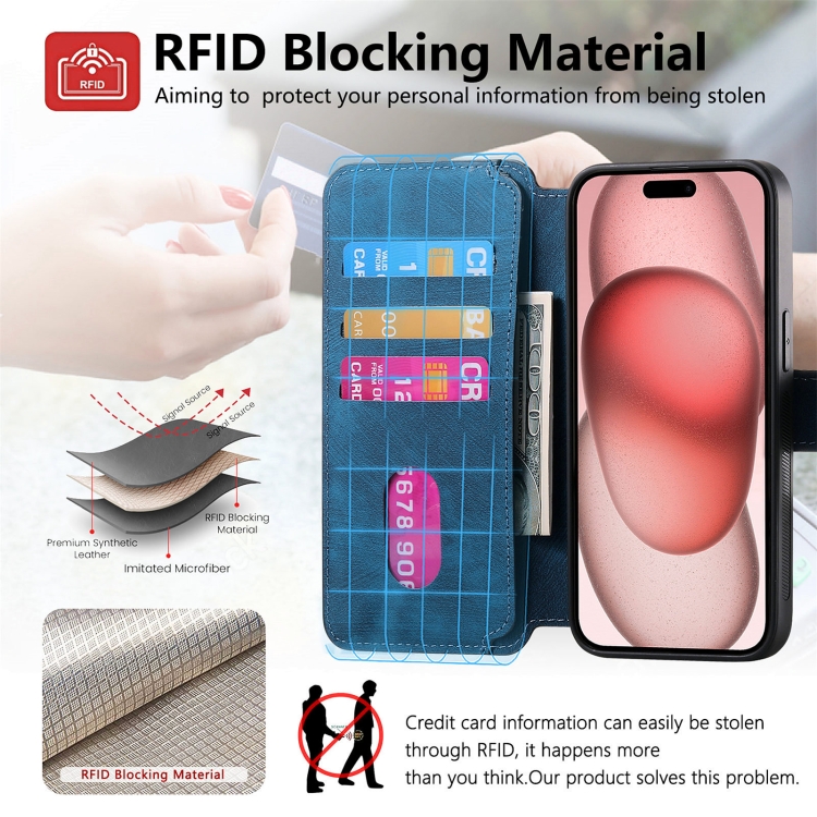 For iPhone 16 Pro CaseNeo MagSafe RFID Anti-theft Retro Leather Phone Case(Brown) For iPhone 16 Pro CaseNeo MagSafe RFID Anti-theft Retro Leather Phone Case(Brown)