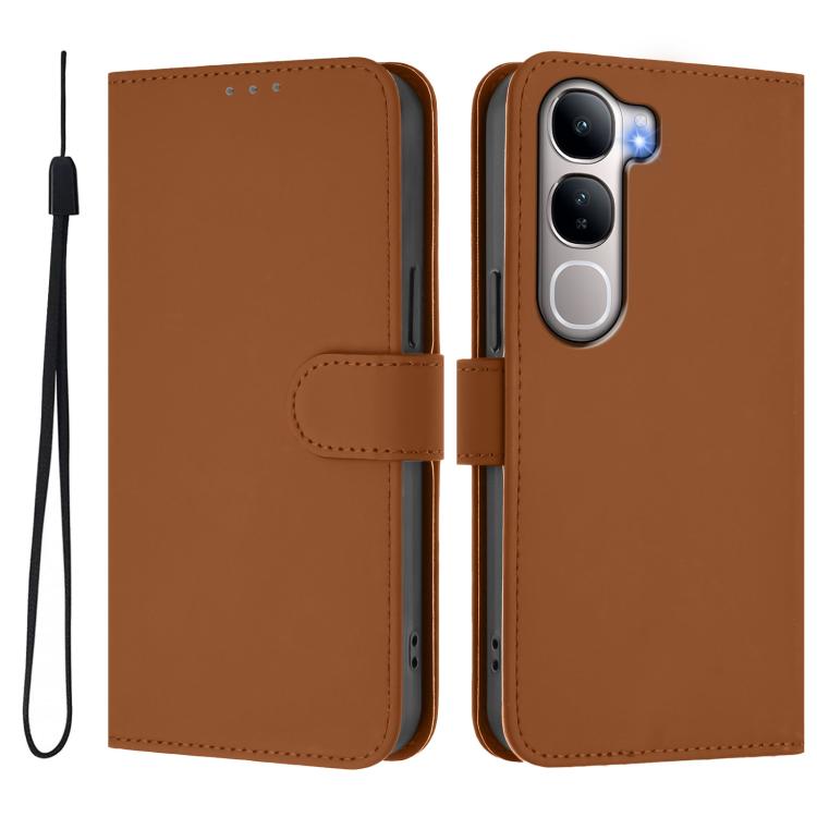 Custodia In Pelle Con Stampa Farfalla Per Vivo Y31: Portafoglio Con Slot E Magnete, Rossa - 5