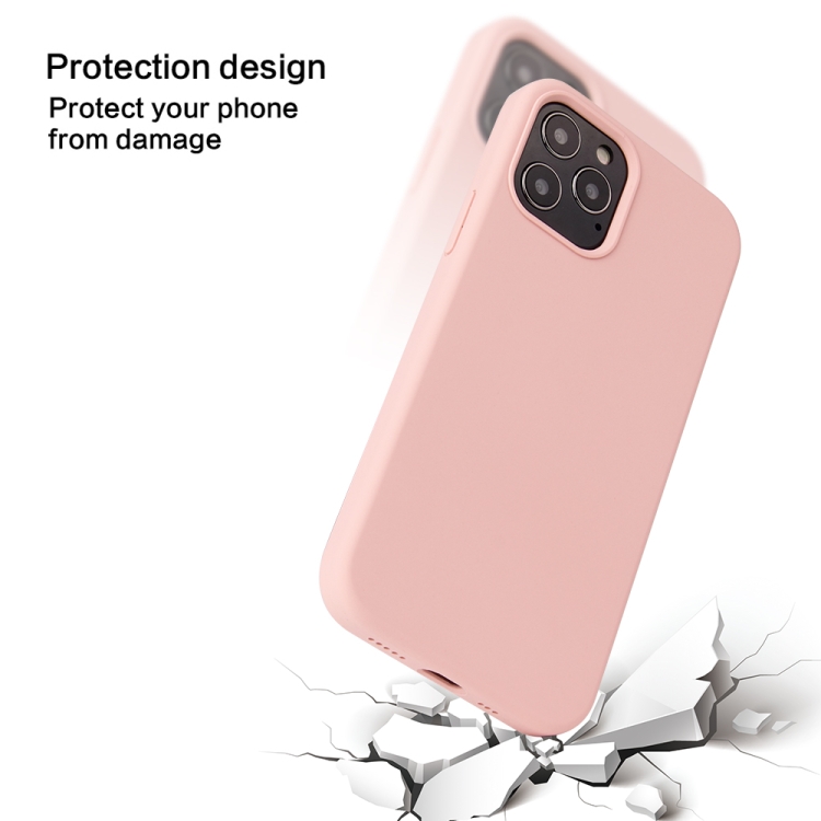 Funda Silicona Para Apple Iphone 12 / 12 Pro Rosa Arena