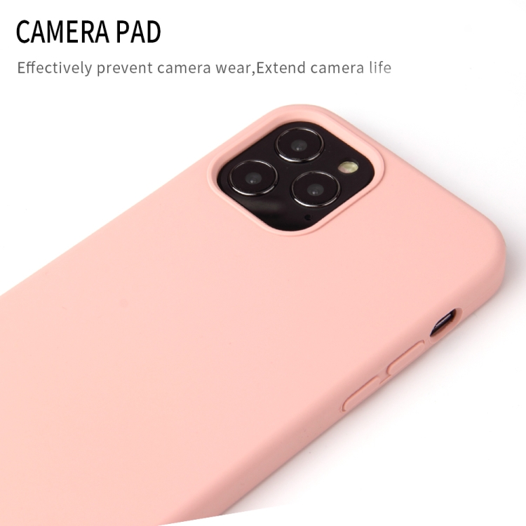 For iPhone 12 Pro Max Solid Color Liquid Silicone Shockproof Protective Case(Midnight Blue) For iPhone 12 Pro Max Solid Color Liquid Silicone Shockproof Protective Case(Midnight Blue)