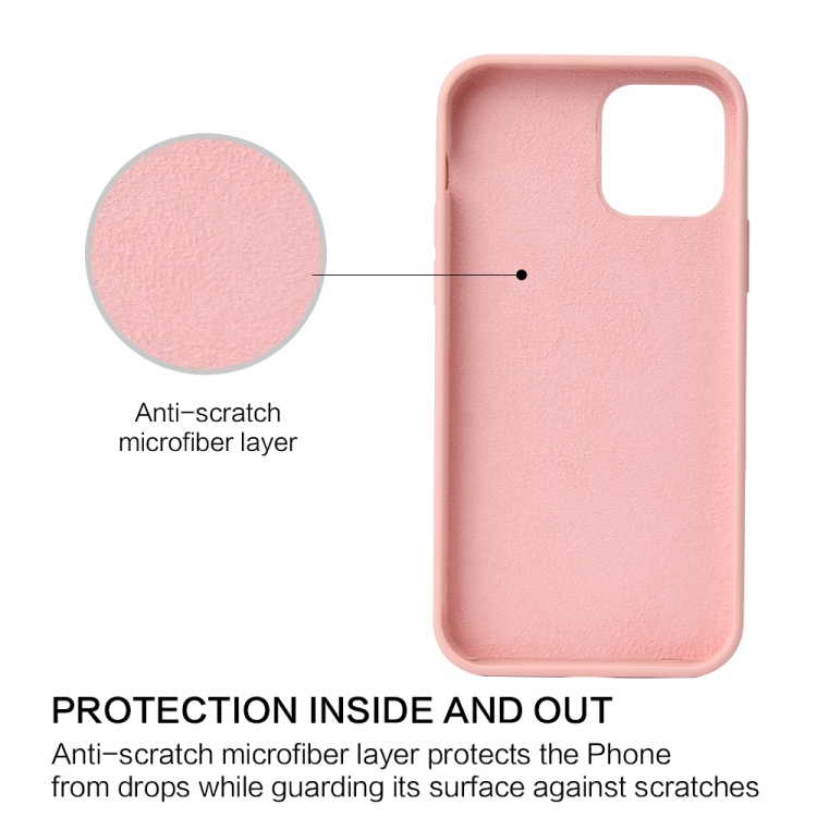 For iPhone 12 Pro Max Solid Color Liquid Silicone Shockproof Protective Case(Midnight Blue) For iPhone 12 Pro Max Solid Color Liquid Silicone Shockproof Protective Case(Midnight Blue)