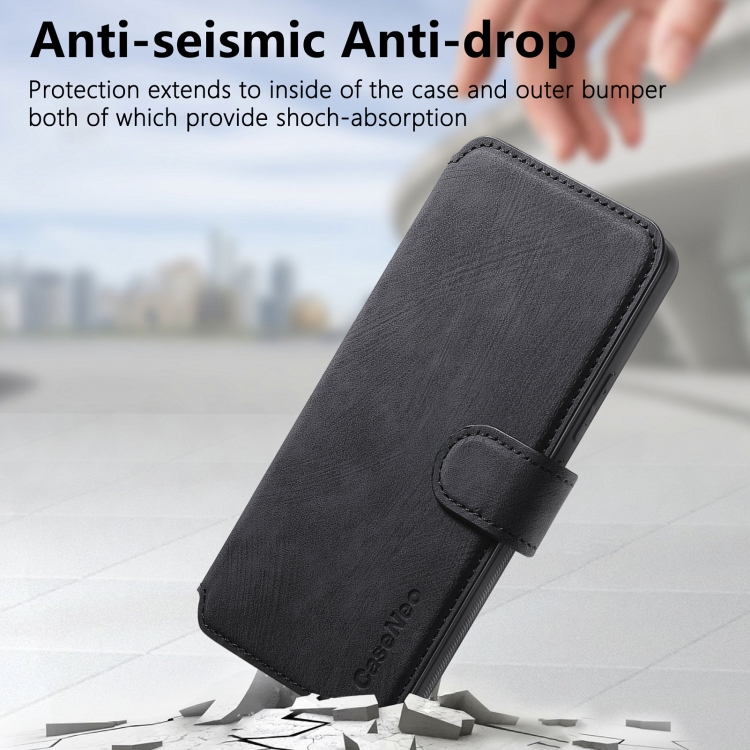For Samsung Galaxy S24+ 5G CaseNeo MagSafe RFID Anti-theft Retro Leather Phone Case(Black) For Samsung Galaxy S24+ 5G CaseNeo MagSafe RFID Anti-theft Retro Leather Phone Case(Black)