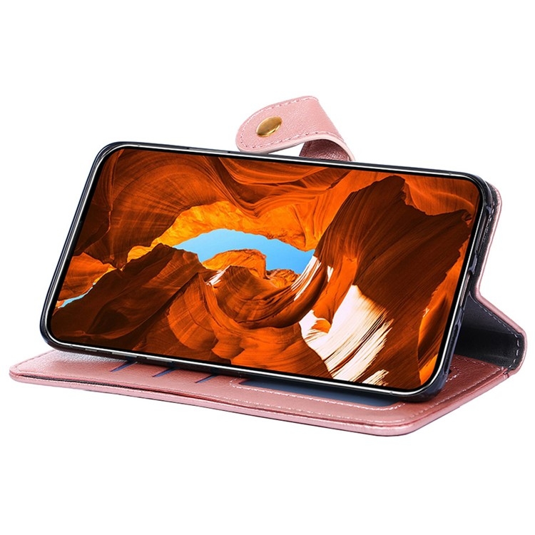 For iPhone 16 Zipper Bag Leather Phone Case(Rose Gold) For iPhone 16 Zipper Bag Leather Phone Case(Rose Gold)