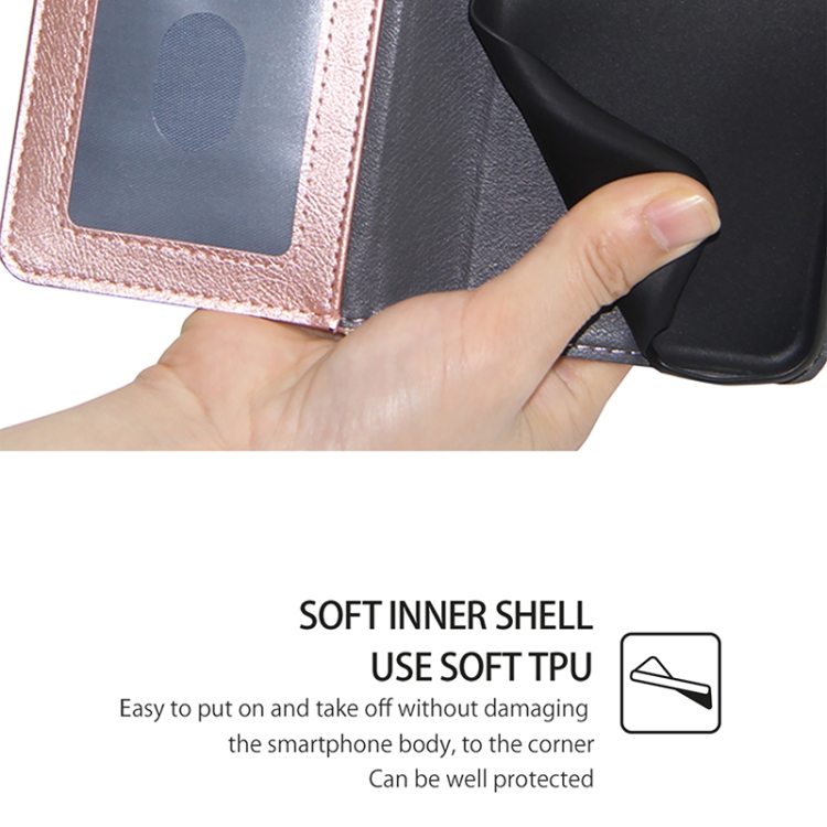 For iPhone 16 Zipper Bag Leather Phone Case(Rose Gold) For iPhone 16 Zipper Bag Leather Phone Case(Rose Gold)