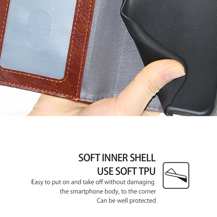 For iPhone 16 Pro Zipper Bag Leather Phone Case(Brown) For iPhone 16 Pro Zipper Bag Leather Phone Case(Brown)