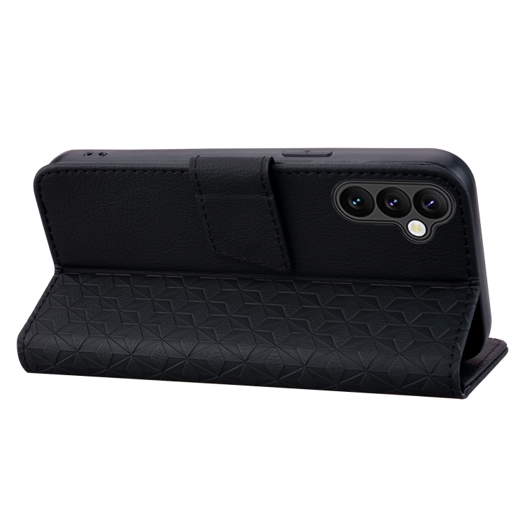 For Samsung Galaxy S24+ 5G Diamond Buckle Leather Phone Case with Lanyard(Black) For Samsung Galaxy S24+ 5G Diamond Buckle Leather Phone Case with Lanyard(Black)