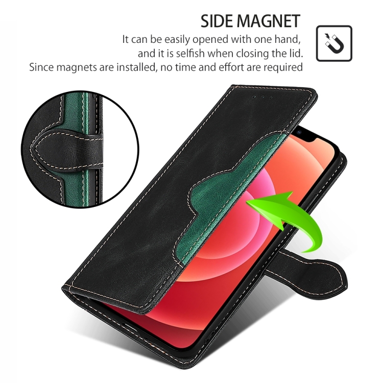 For iPhone 16 Plus Skin Feel Magnetic Buckle Leather Phone Case(Black) For iPhone 16 Plus Skin Feel Magnetic Buckle Leather Phone Case(Black)