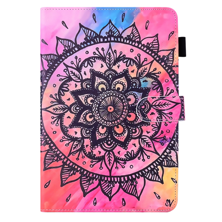 For iPad mini (2019) Horizontal Flip Leather Case, with Card Slots & Holder & Photo Frame(Datura Flowers) For iPad mini (2019) Horizontal Flip Leather Case, with Card Slots & Holder & Photo Frame(Datura Flowers)