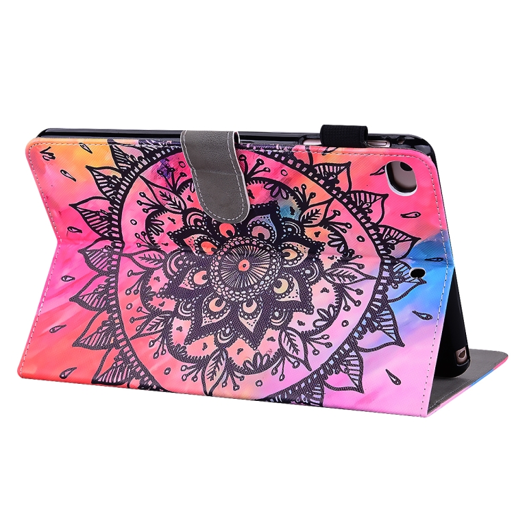 For iPad mini (2019) Horizontal Flip Leather Case, with Card Slots & Holder & Photo Frame(Datura Flowers) For iPad mini (2019) Horizontal Flip Leather Case, with Card Slots & Holder & Photo Frame(Datura Flowers)