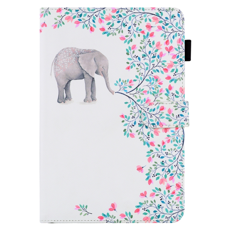 For iPad Pro 11 inch (2020) Horizontal Flip Leather Tablet Case, with Card Slots & Holder & Photo Frame(Elephant Flower) For iPad Pro 11 inch (2020) Horizontal Flip Leather Tablet Case, with Card Slots & Holder & Photo Frame(Elephant Flower)