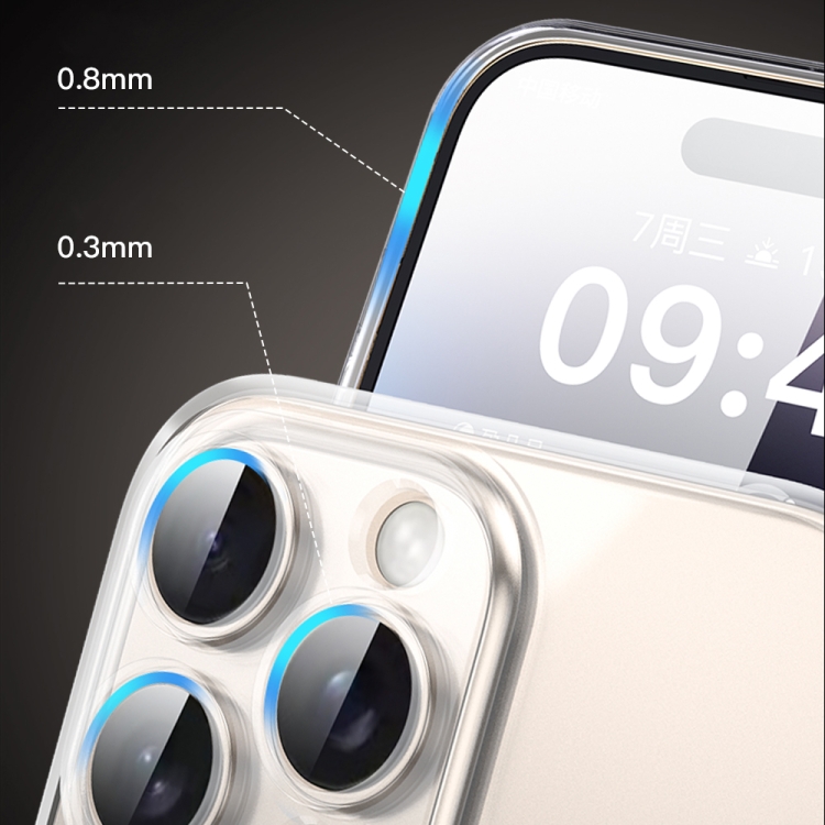 For iPhone 16 TOTU PC-1 Soft Series Precision Lens Holes TPU Phone Case(Transparent) For iPhone 16 TOTU PC-1 Soft Series Precision Lens Holes TPU Phone Case(Transparent)