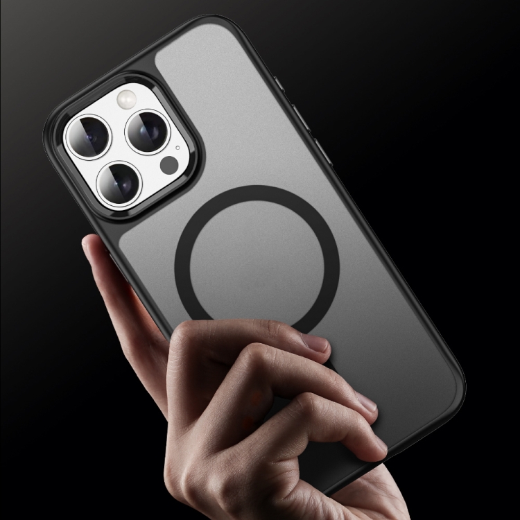 For iPhone 16 TOTU PC-7 Gold Shield Series Skin Feel MagSafe Magnetic Phone Case(White) For iPhone 16 TOTU PC-7 Gold Shield Series Skin Feel MagSafe Magnetic Phone Case(White)