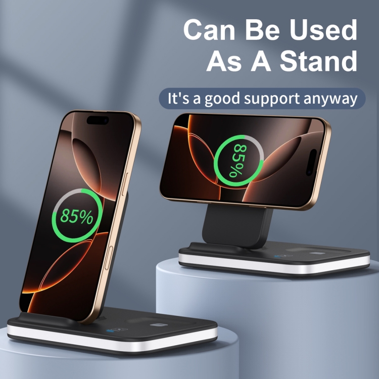 Folding 4-in-1 Magnetic Wireless Fast Charger(Gold) Folding 4-in-1 Magnetic Wireless Fast Charger(Gold)