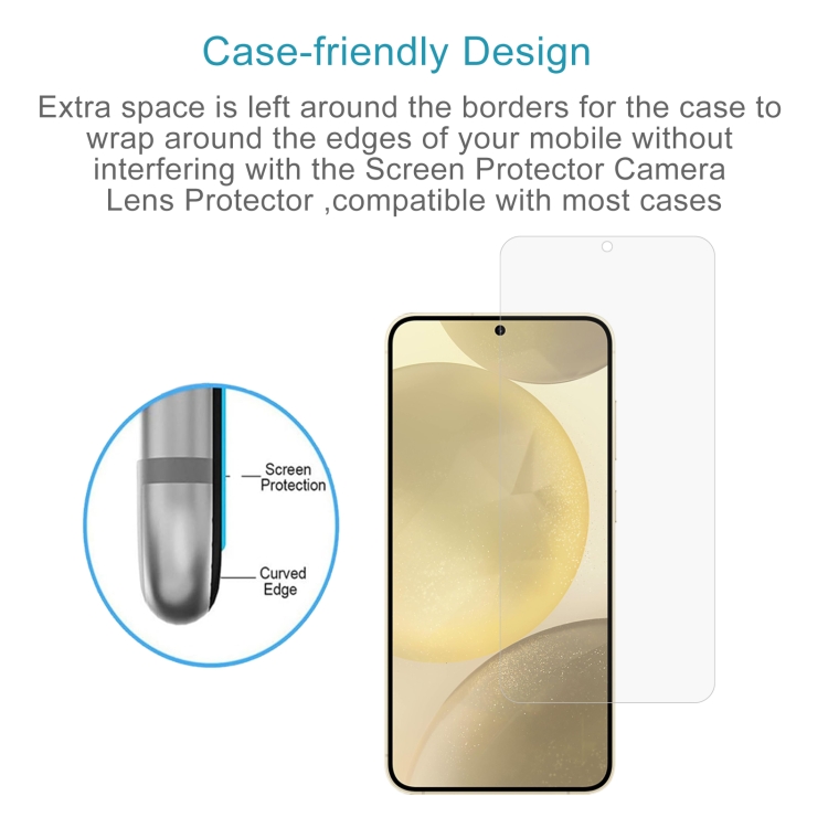 For Samsung Galaxy S24+ 5G 10pcs 0.26mm 9H 2.5D Tempered Glass Film For Samsung Galaxy S24+ 5G 10pcs 0.26mm 9H 2.5D Tempered Glass Film