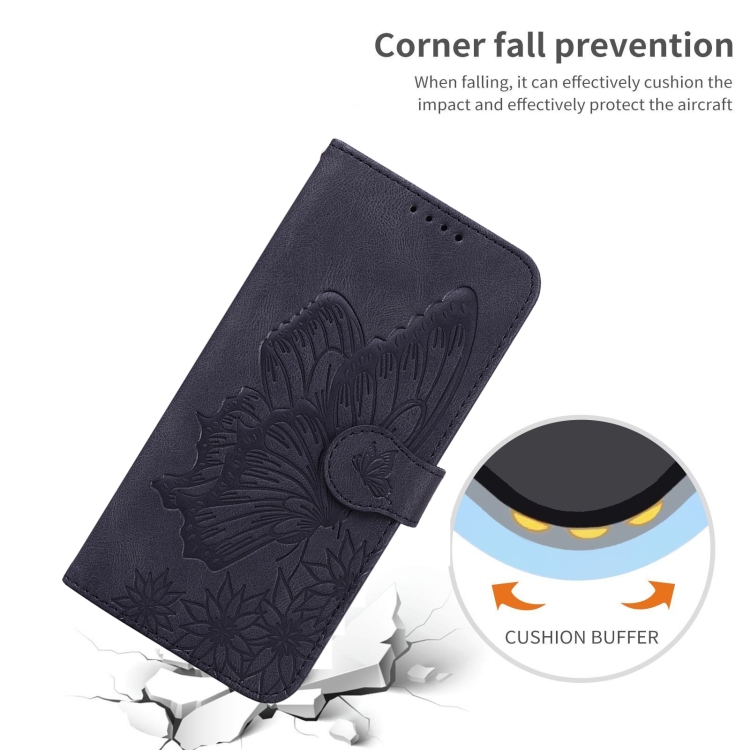 For Samsung Galaxy S25 5G Retro Skin Feel Butterflies Embossing Horizontal Flip Leather Phone Case(Black) For Samsung Galaxy S25 5G Retro Skin Feel Butterflies Embossing Horizontal Flip Leather Phone Case(Black)
