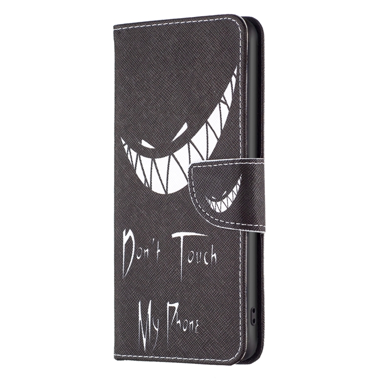 For Samsung Galaxy S25 Ultra 5G Colored Drawing Pattern Leather Phone Case(Smirk) For Samsung Galaxy S25 Ultra 5G Colored Drawing Pattern Leather Phone Case(Smirk)