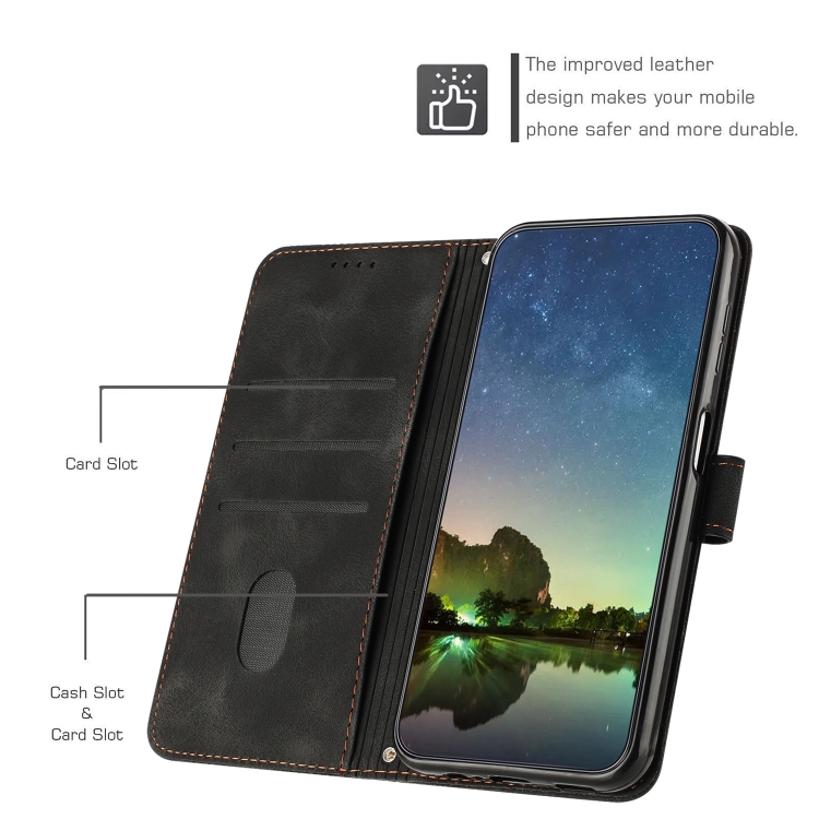 For Samsung Galaxy S25 Ultra 5G Dream Triangle Leather Phone Case with Long Lanyard(Black) For Samsung Galaxy S25 Ultra 5G Dream Triangle Leather Phone Case with Long Lanyard(Black)