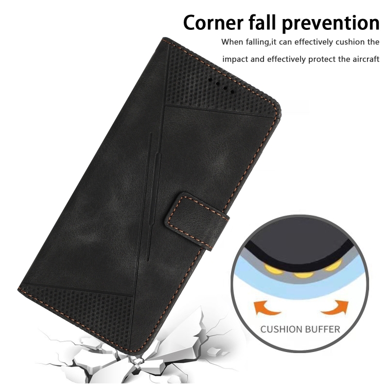 For Samsung Galaxy S25 Ultra 5G Dream Triangle Leather Phone Case with Long Lanyard(Black) For Samsung Galaxy S25 Ultra 5G Dream Triangle Leather Phone Case with Long Lanyard(Black)