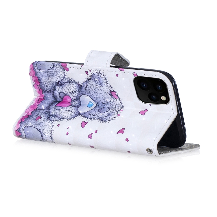 For For iPhone 12 Pro Max 3D Painted Pattern Horizontal Flip Leather Case with Holder & Wallet & Card slot & Lanyard(Love Panda) For For iPhone 12 Pro Max 3D Painted Pattern Horizontal Flip Leather Case with Holder & Wallet & Card slot & Lanyard(Love Panda)