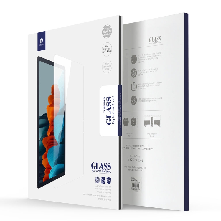 For Samsung Galaxy Tab S10+ 5pcs DUX DUCIS 0.33mm 9H HD Full Screen Tempered Glass Film For Samsung Galaxy Tab S10+ 5pcs DUX DUCIS 0.33mm 9H HD Full Screen Tempered Glass Film