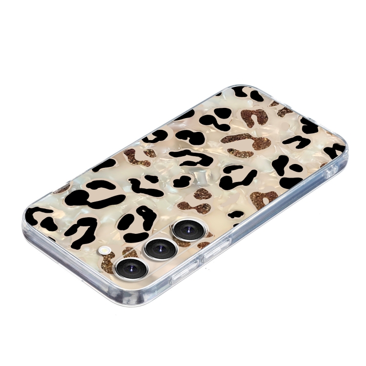 For Samsung Galaxy S23+ 5G Colorful Painting Pattern TPU Phone Case(Leopard) For Samsung Galaxy S23+ 5G Colorful Painting Pattern TPU Phone Case(Leopard)