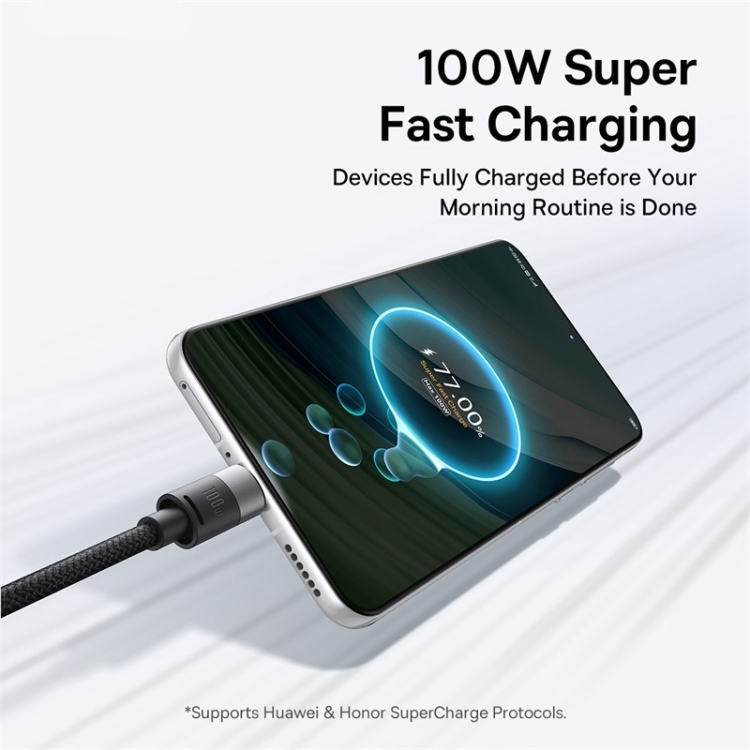 Baseus Star Speed 1.5m PD100W 3 in 1 Fast Charging Cable(Black) Baseus Star Speed 1.5m PD100W 3 in 1 Fast Charging Cable(Black)