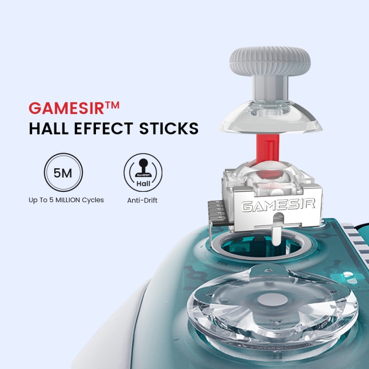 GameSir X3 Pro Northern Lights Cooling Stretchable Game Controller GameSir X3 Pro Northern Lights Cooling Stretchable Game Controller