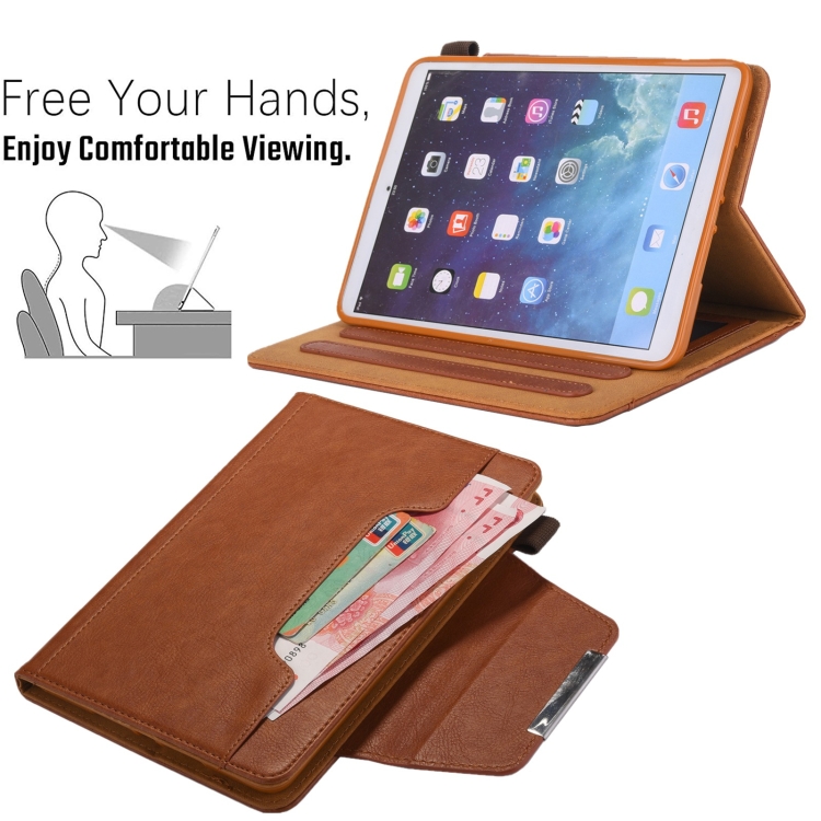 For iPad mini 6 / mini 2024 Hardware Buckle Smart Leather Tablet Case(Brown) For iPad mini 6 / mini 2024 Hardware Buckle Smart Leather Tablet Case(Brown)